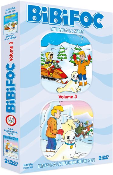 Bibifoc - Vol. 3 : Bibifoc à la neige + Bibifoc à la recherche du Yéti [DVD] - flash vidéo