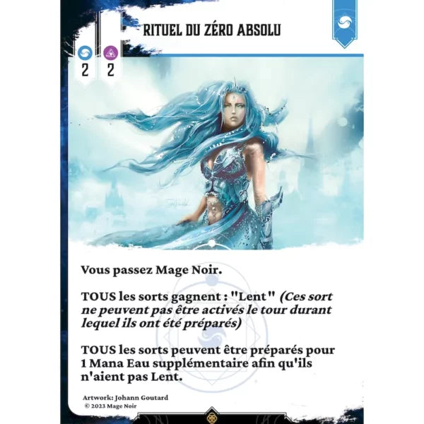 Mage Noir – Extension Glace