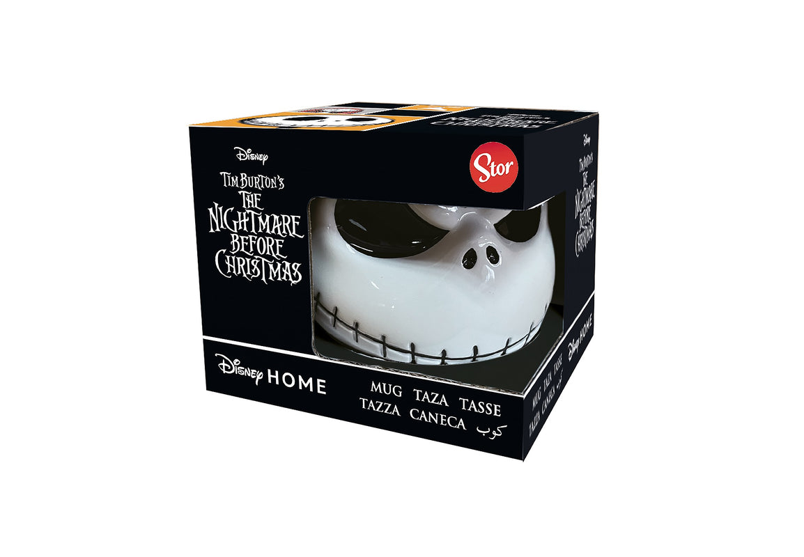 L'Étrange Noël de monsieur Jack - Tasse 3D en céramique Jack Skellington - 475ml