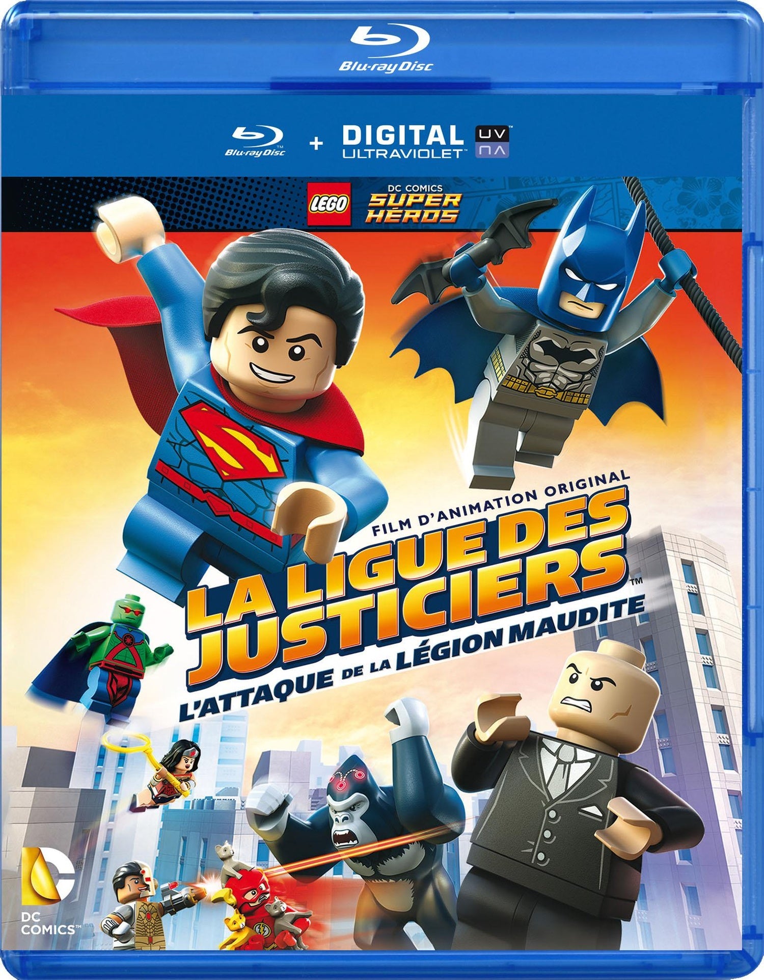 LEGO DC Comics Super Heroes : La Ligue des Justiciers - L'attaque de la Légion Maudite [Blu-ray]