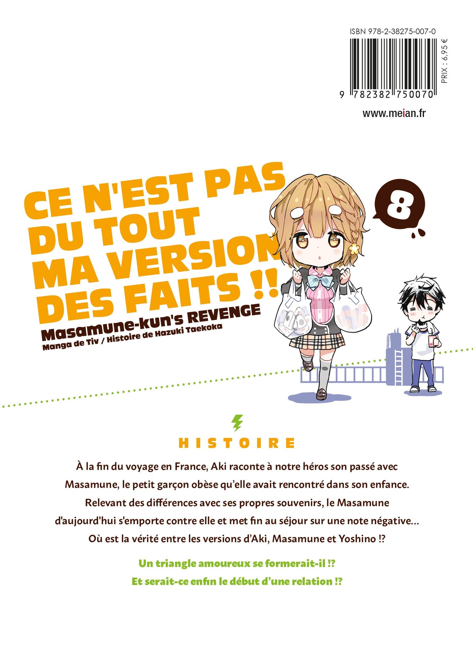 Masamune-kun's Revenge - Tome 08 - Livre (Manga)