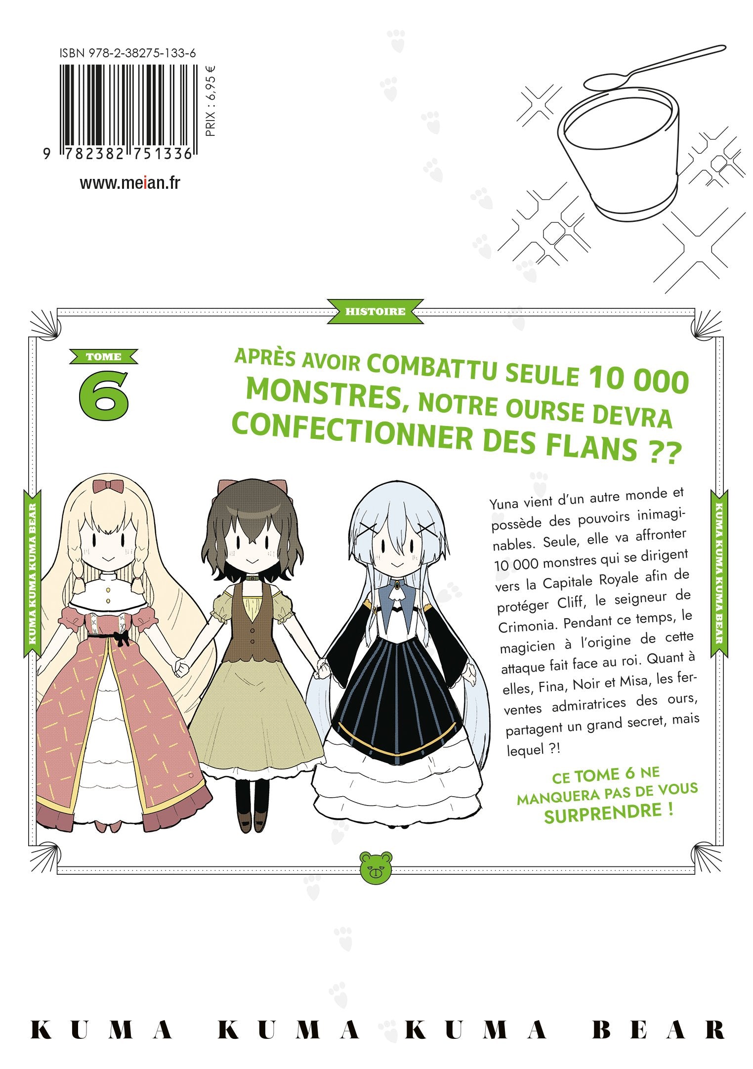 Kuma Kuma Kuma Bear - Tome 06 - Livre (Manga)