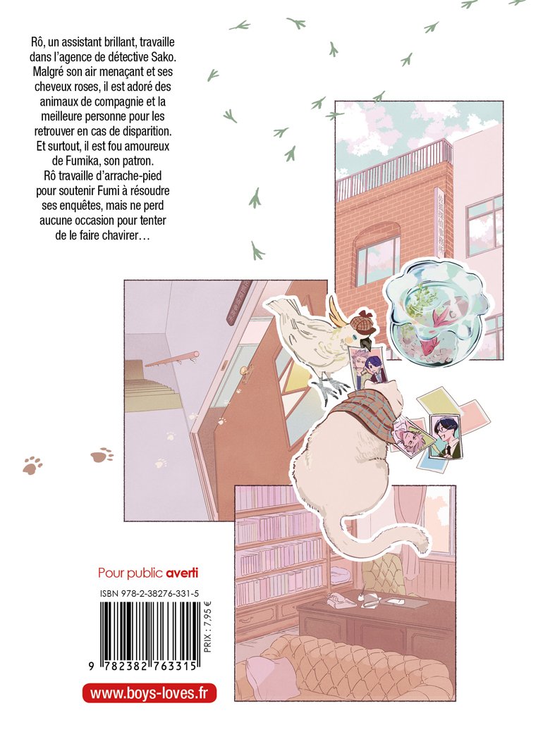 Des détectives au poil - Livre (Manga) - Yaoi - Hana Collection
