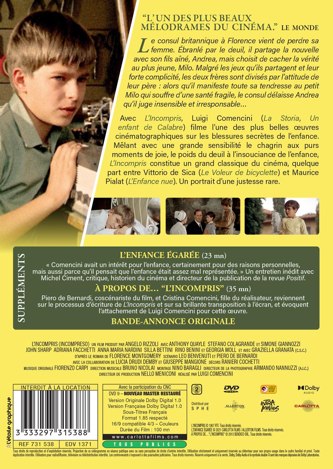 L'Incompris [DVD]