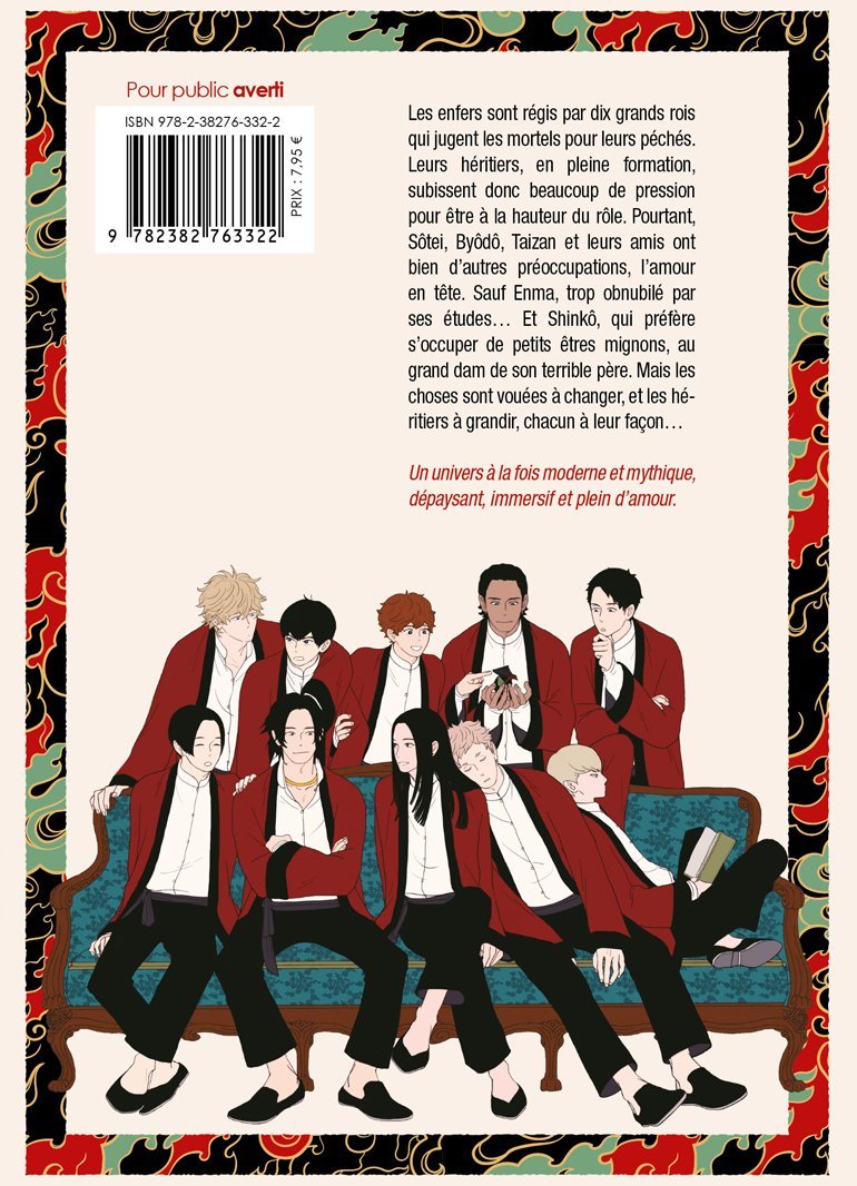 Les héritiers de l'enfer - Livre (Manga) - Yaoi - Hana Book