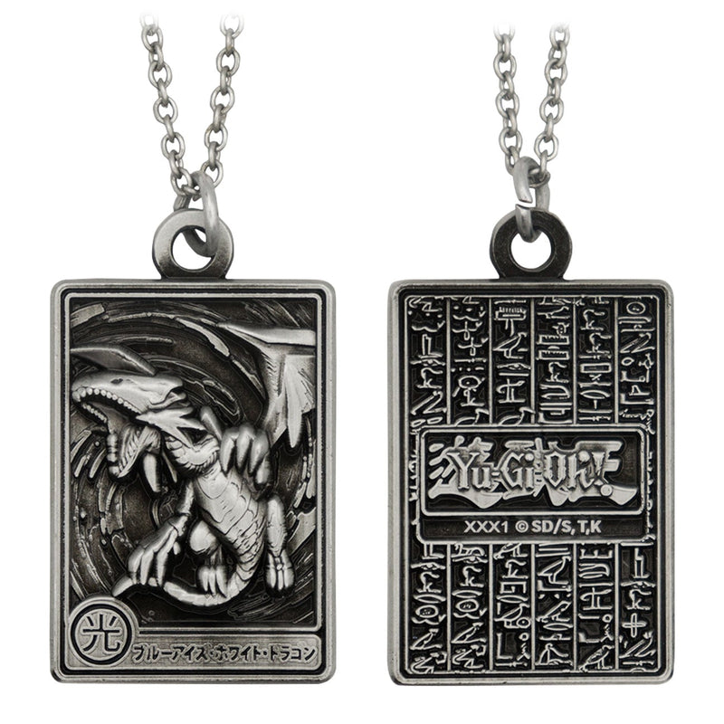 Yu-Gi-Oh! - Collier avec fermoir "Dragon Blanc aux Yeux Bleus" en Édition Limitée