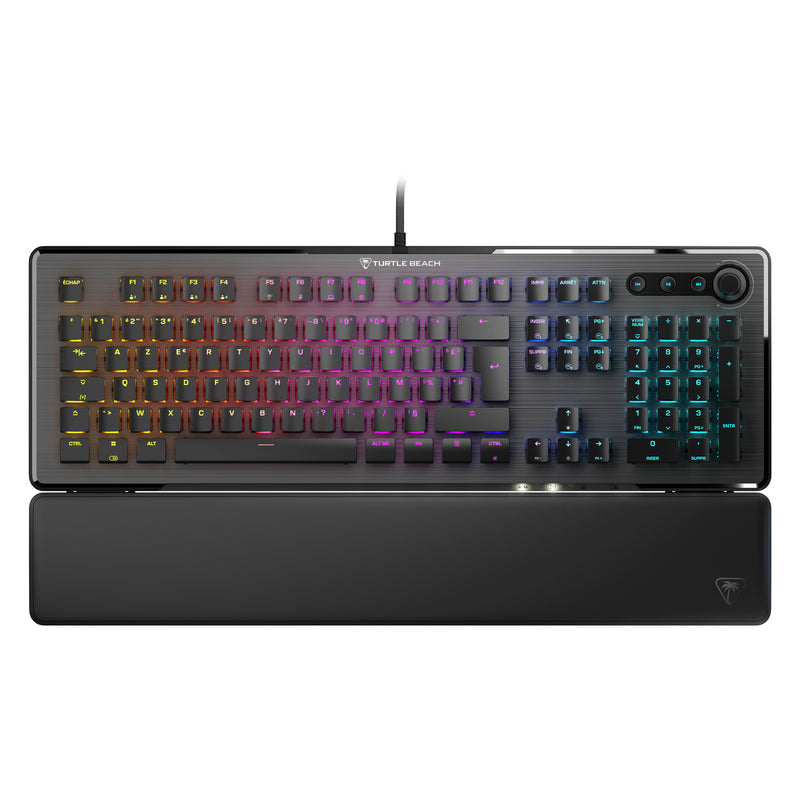Turtle Beach - Clavier de jeu mécanique RGB Filaire Vulcan II Noir - Disposition Azerty FR