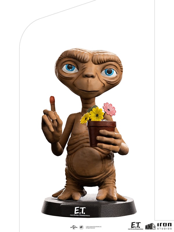 Iron Studios - MiniCo - E.T. - The Extra Terrestrial - E.T (40th Anniversary) Statue 15cm - flash vidéo