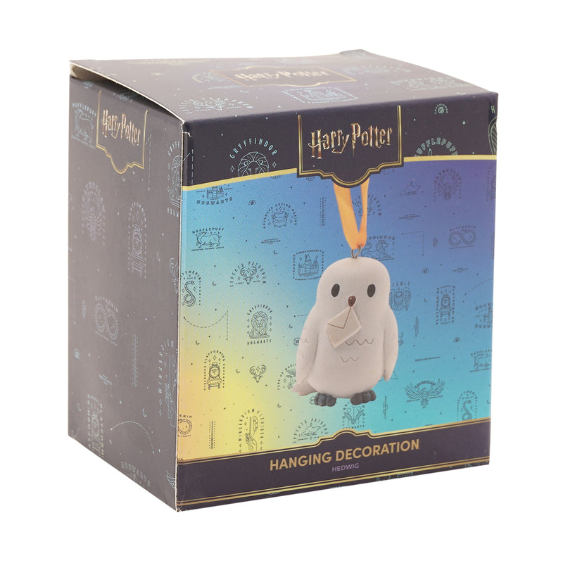 Harry Potter - Back To Hogwarts - Décoration Suspendue en Résine - Hedwige