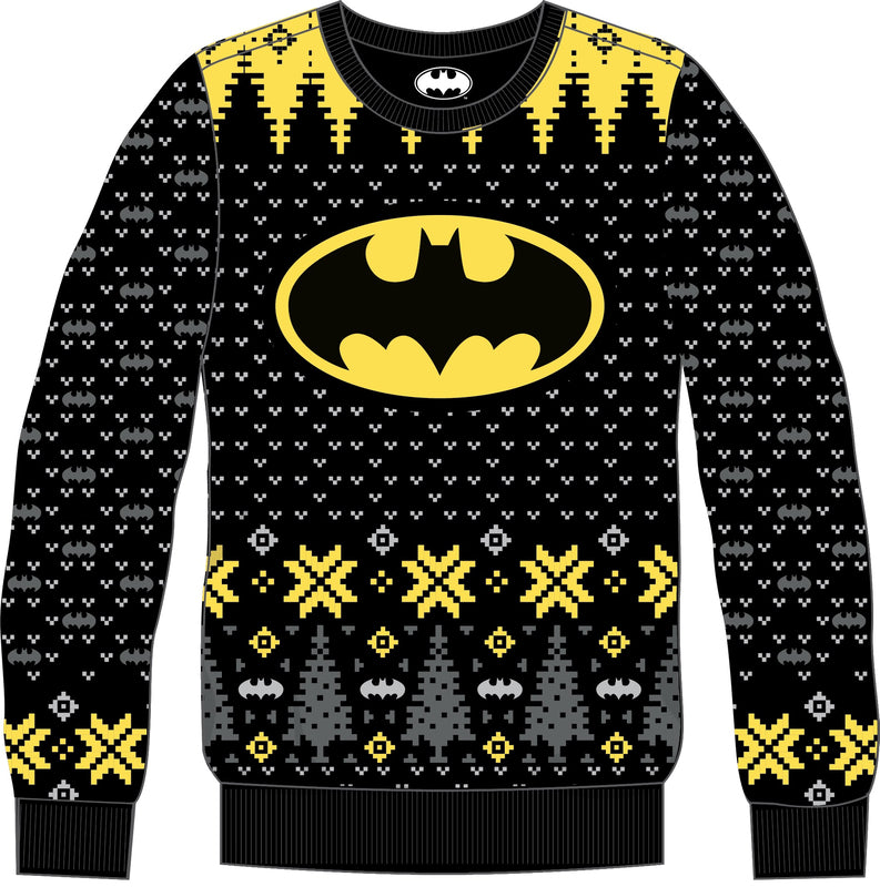 Batman - Logo Batman Pull de Noël M