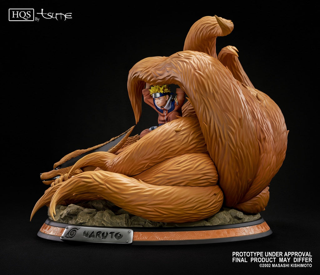 Naruto - Statue HQS Naruto et Kyubi "Linked By The Seal" - flash vidéo