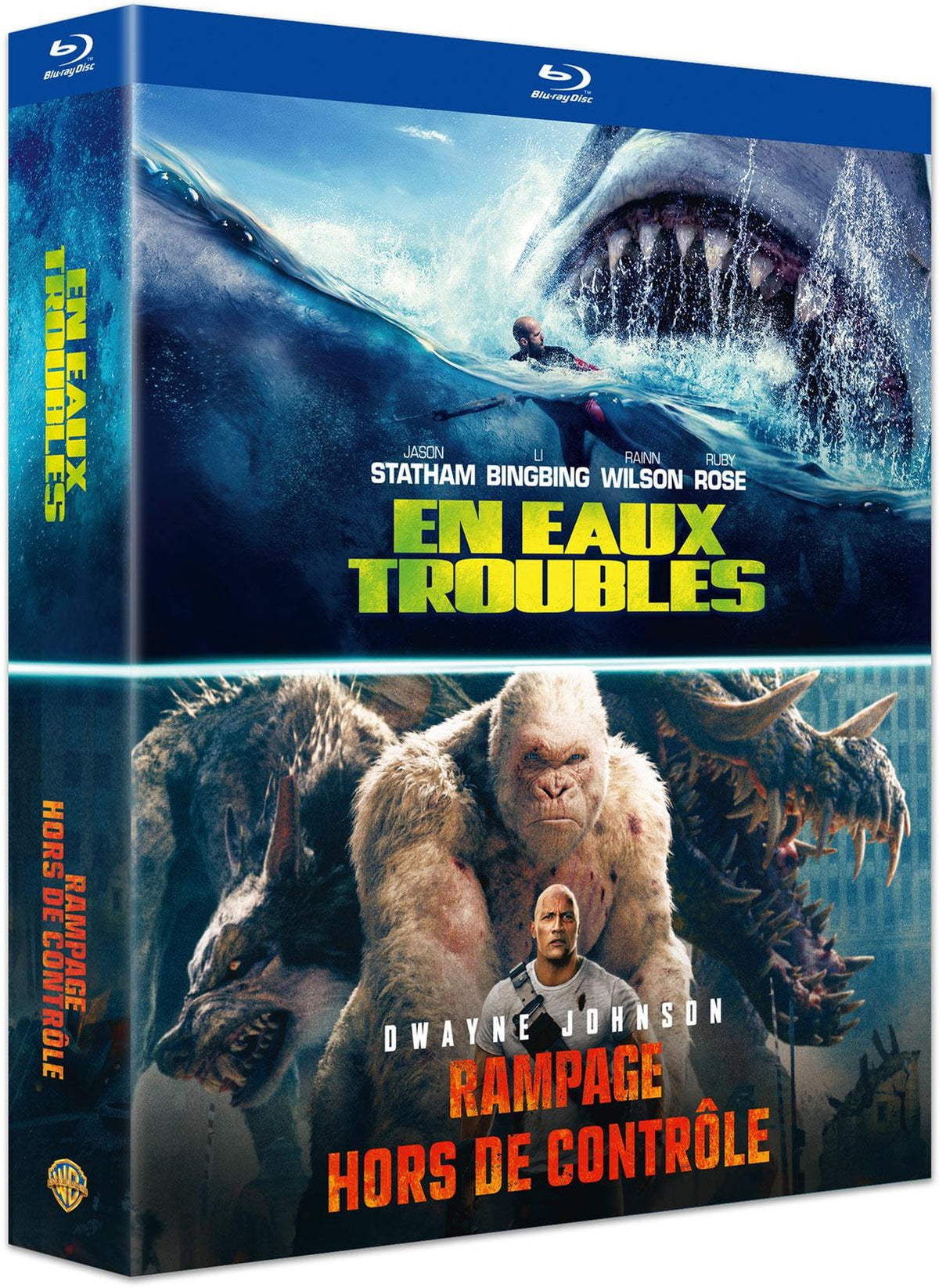 En eaux troubles + Rampage - Hors de contrôle [Blu-ray]