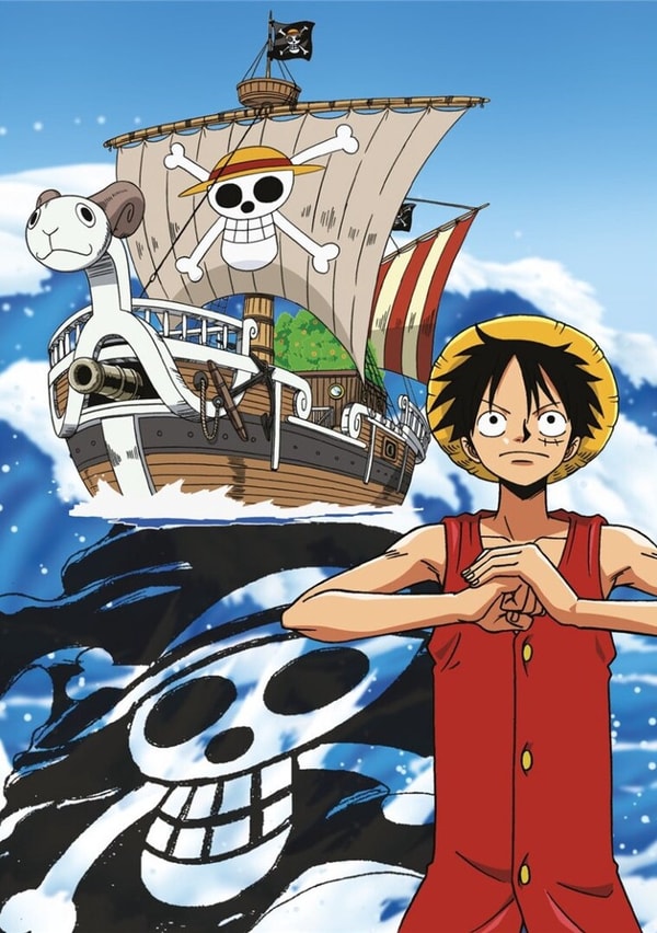 One Piece -  Couverture en polaire Thousand Sunny (100x140cm)