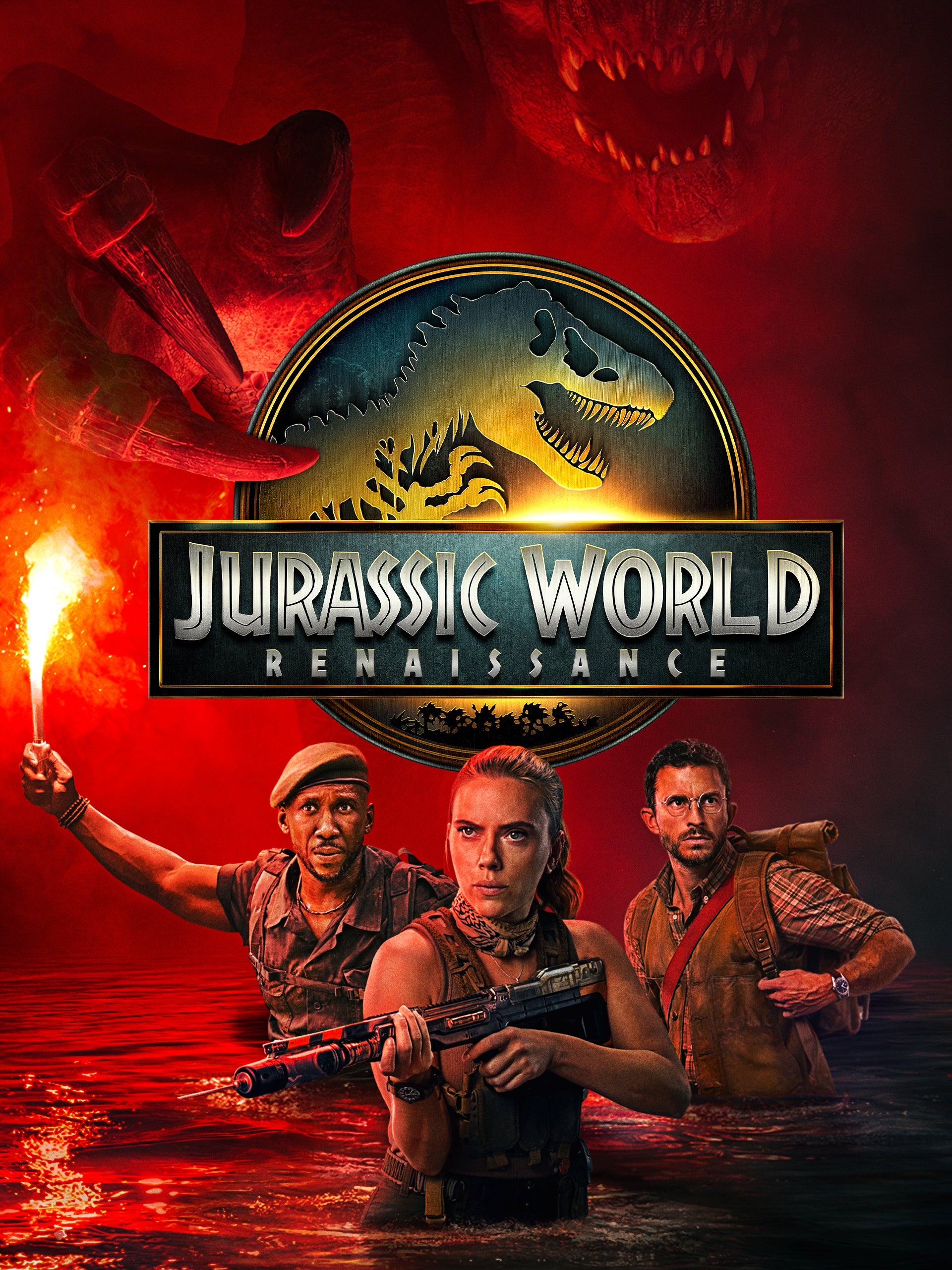 Jurassic World Renaissance [DVD/Blu-ray/4K UHD à la location]