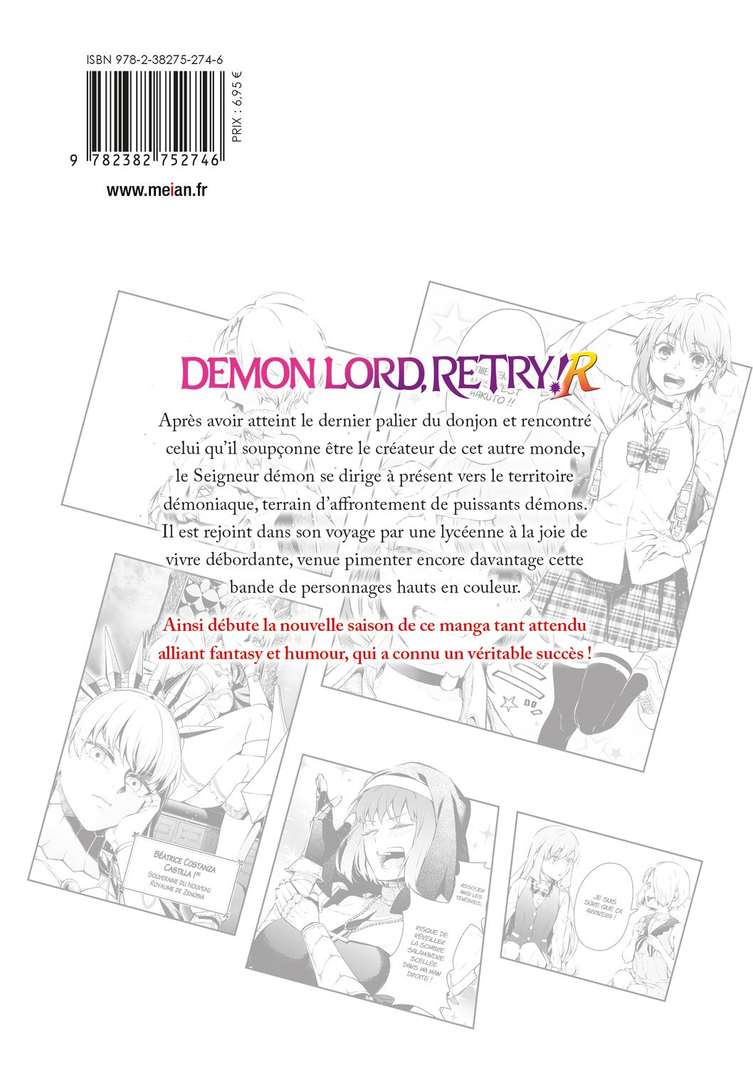 Demon Lord, Retry! R - Tome 01 - Livre (Manga)