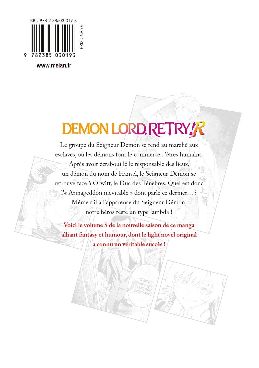 Demon Lord, Retry! R - Tome 05 - Livre (Manga)