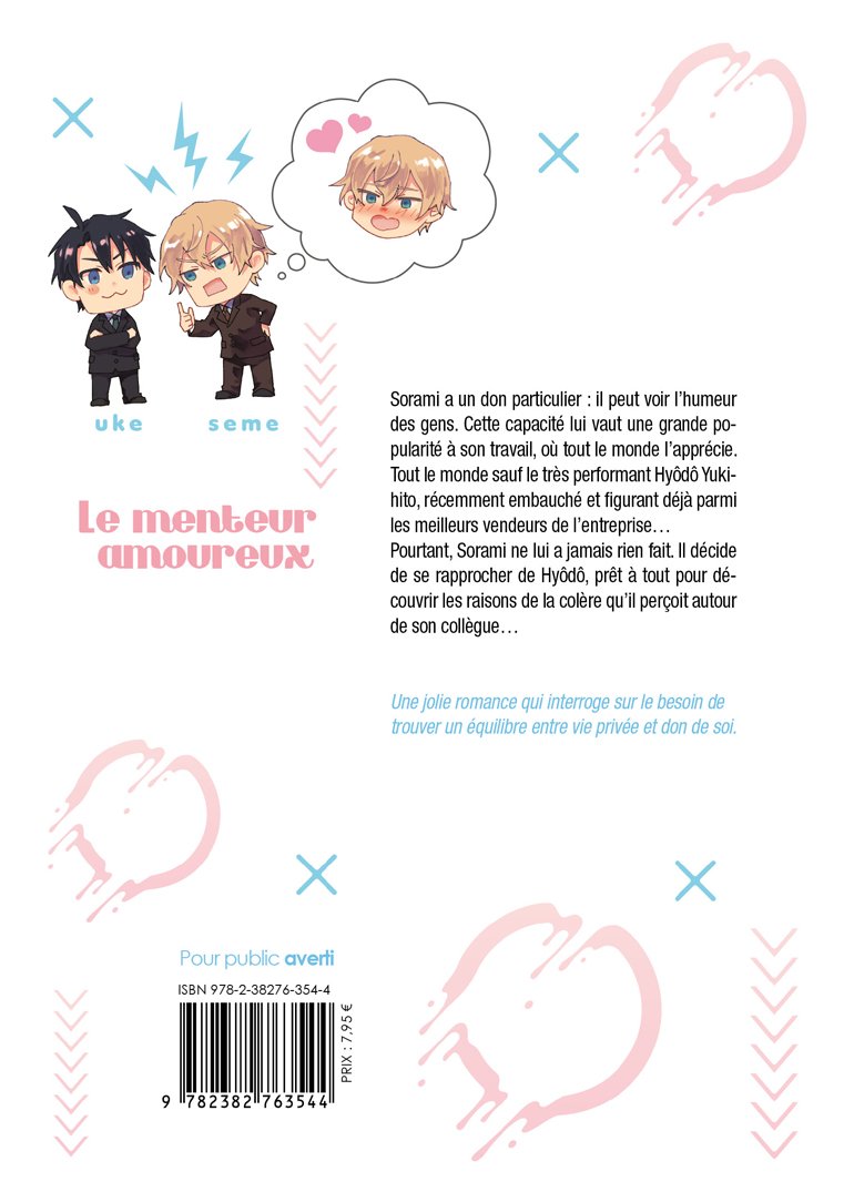 Le menteur amoureux - Livre (Manga) - Yaoi - Hana Book