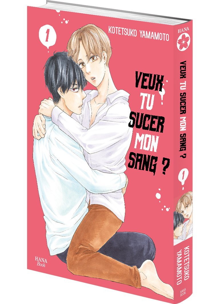 Veux tu sucer mon sang ? - Tome 01 - Livre (Manga) - Yaoi - Hana Book
