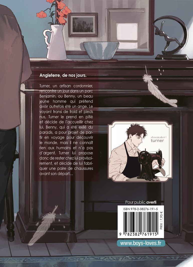 L'ange aux pieds nus - Livre (Manga) - Yaoi - Hana Collection