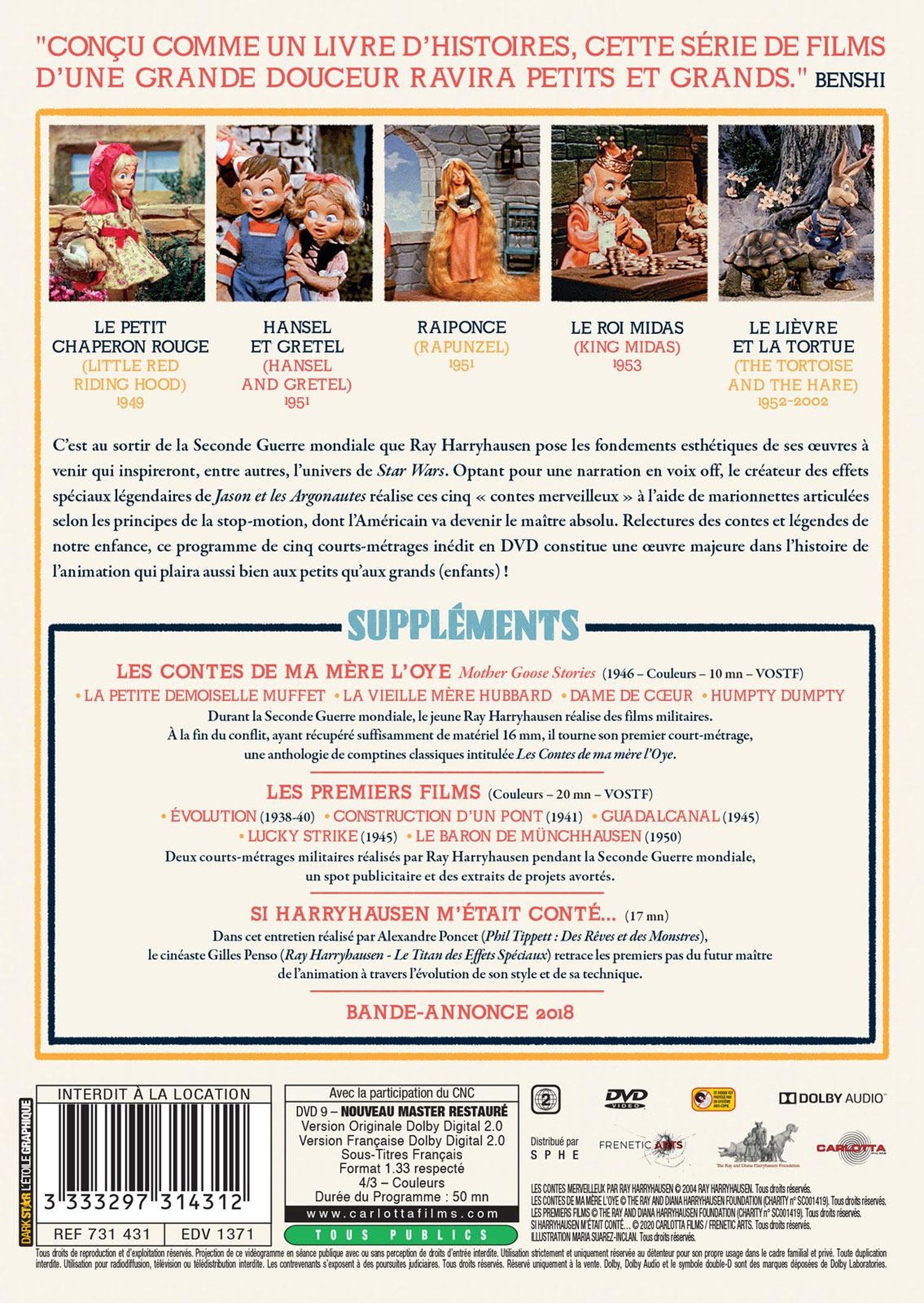 Les Contes merveilleux par Ray Harryhausen [DVD]