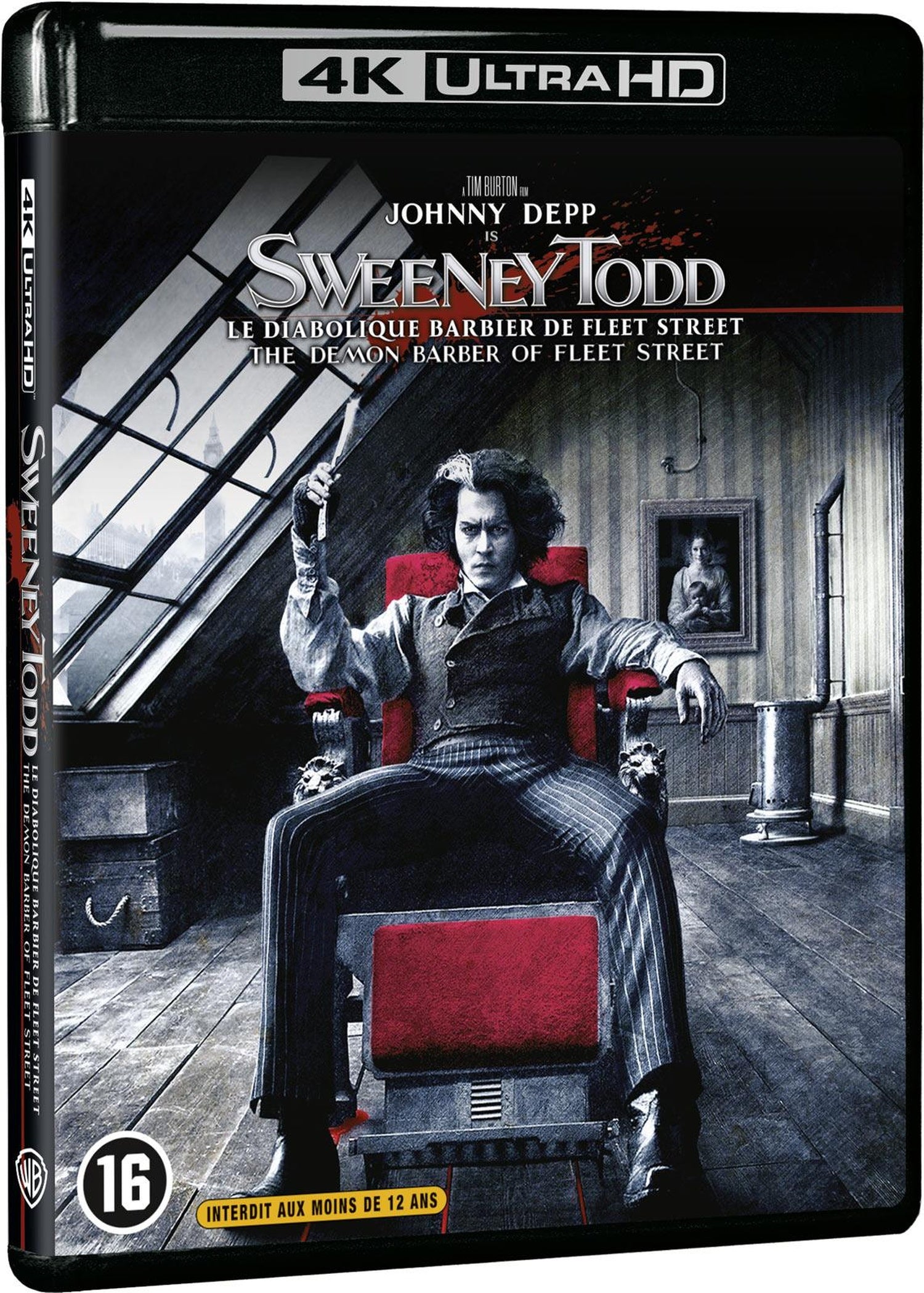Sweeney Todd, le diabolique barbier de Fleet Street [4K Ultra HD]