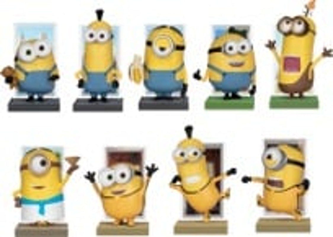 YuMe - Minions - Hero Box Blind Box Papoy Series (Display 12 unités)