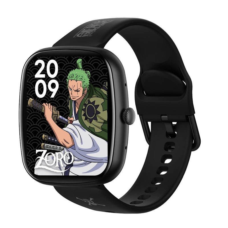 Abyx Fit - Ozone 4 - Montre connectée One Piece - Roronoa Zoro - Noire