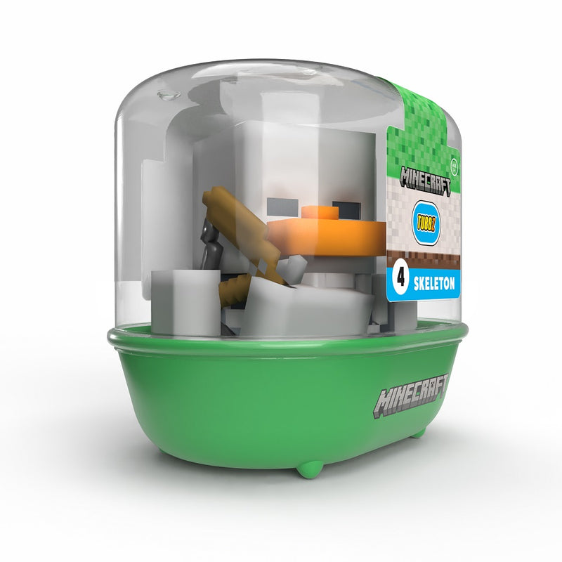 Numskull - TUBBZ Canard de bain - Minecraft - Squelette (Première Édition) - 9cm