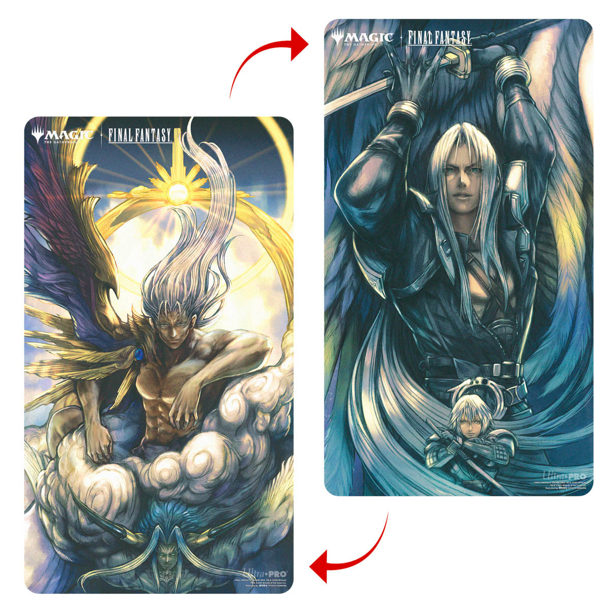 Ultra Pro - Magic: The Gathering - Universes Beyond: Final Fantasy - Tapis de jeu double face