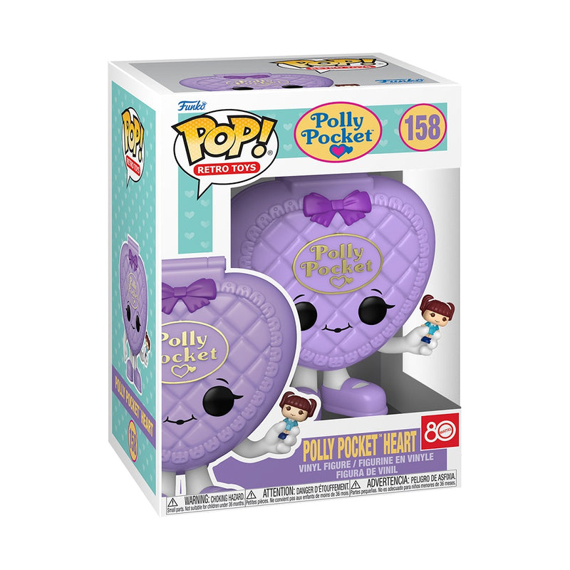 Funko Pop! Mattel Capsule: Polly Pocket - Heart Shell (Purple)