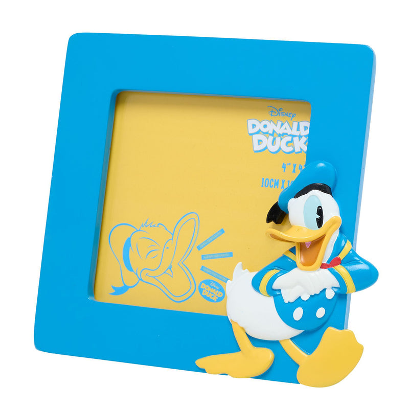Disney - Cadre photo en résine Donald Duck