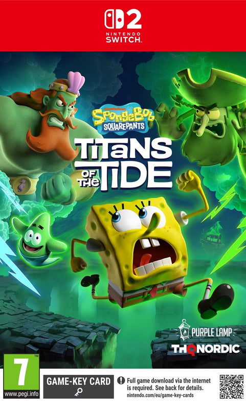 SpongeBob SquarePants - Titans of the Tide - Game-key Card