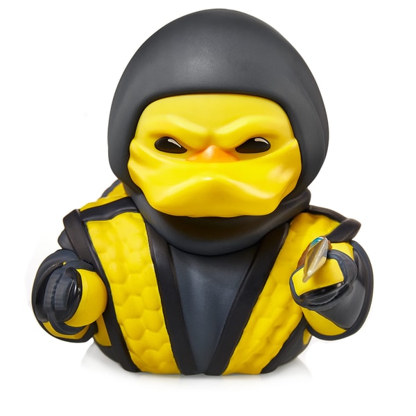 TUBBZ Canard de bain - Mortal Kombat - Scorpion (Première Édition) - flash vidéo