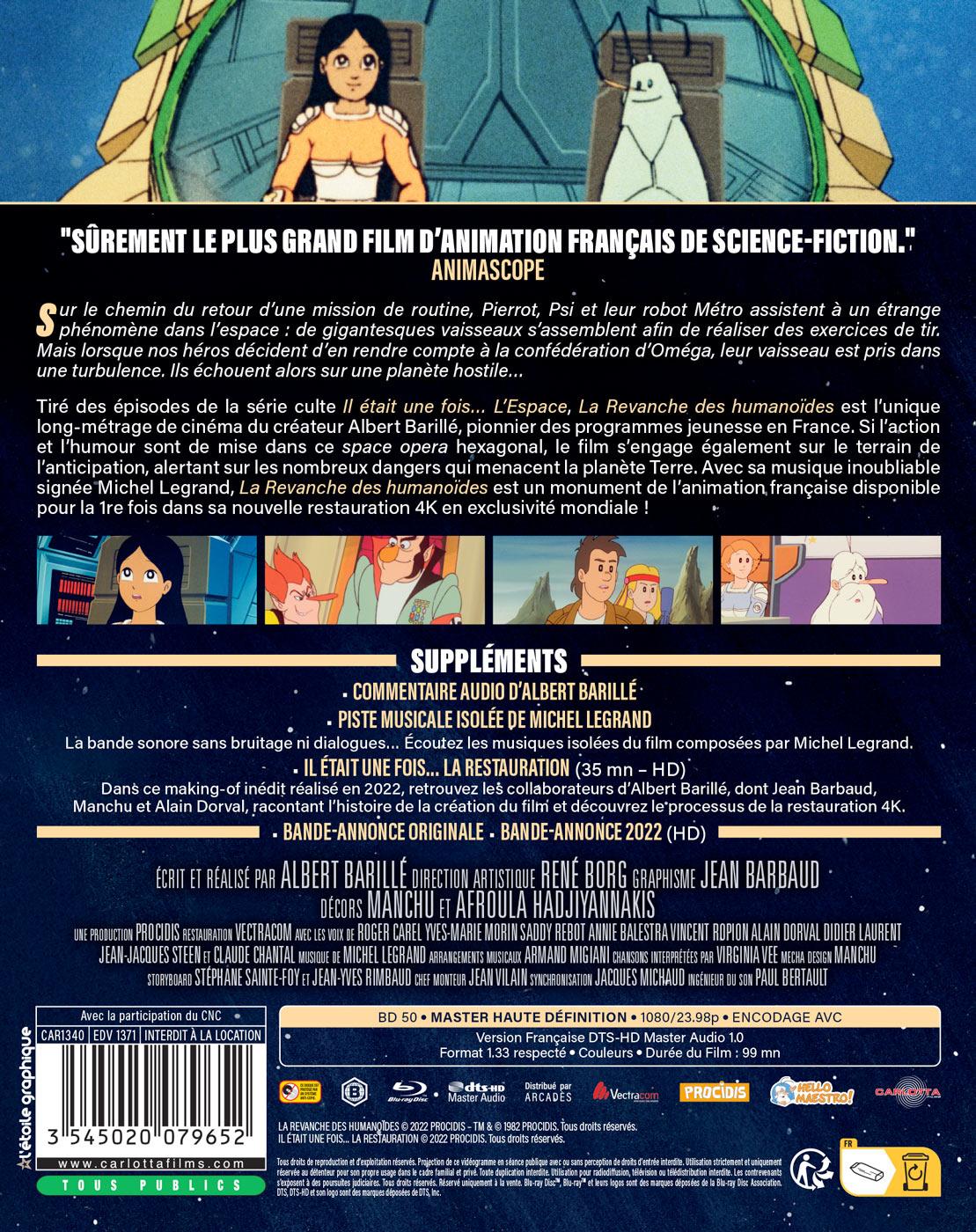 La Revanche des Humanoïdes [Blu-ray]