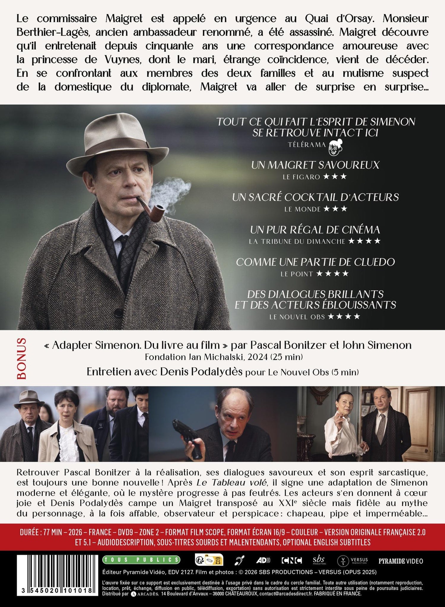 Maigret et le mort amoureux [DVD]