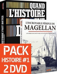 Pack Histoire n° 1 : L'Incroyable périple de Magellan + Quand l'Histoire fait dates - Saison 1 [DVD]