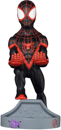 Cable Guys - Marvel - Spider-Man (Miles Morales) Support Chargeur pour Téléphone et Manette