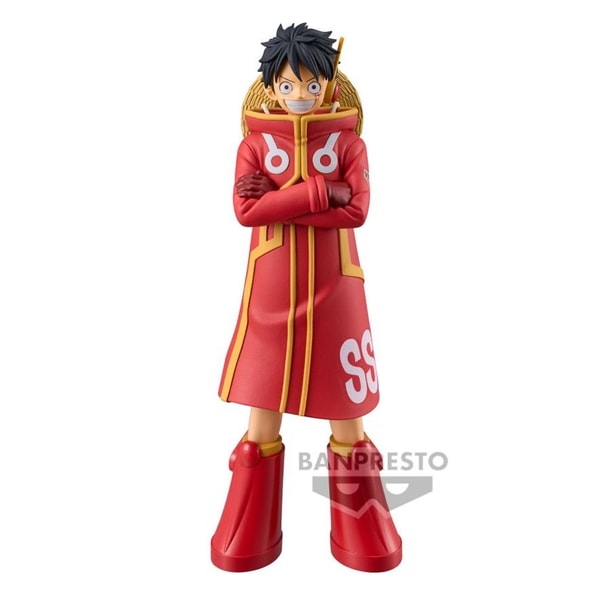 One Piece - DXF - The Grandline Series - Egghead Monkey D. Luffy Statue 16cm - flash vidéo