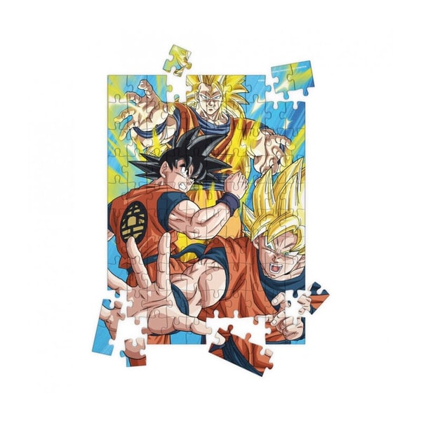 Dragon Ball Z - Puzzle lenticulaire 3D Goku Saiyan 100pcs - flash vidéo