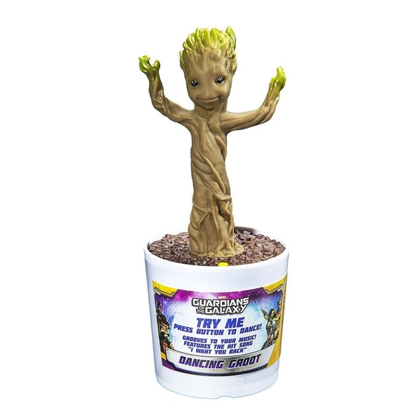 Les Gardiens de la Galaxie - Figurine de Groot dansant - flash vidéo