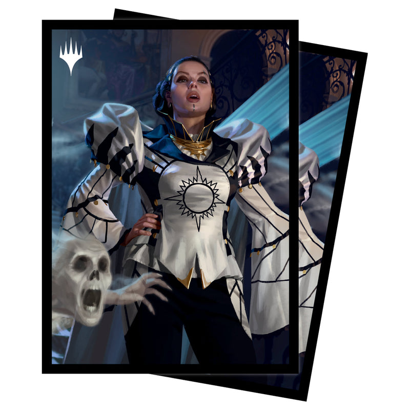 Ultra Pro - Magic: The Gathering - Murders at Karlov Manor - Sachet de 100 protèges cartes standard - Teysa, oligarque opulente (63 x 89 mm)