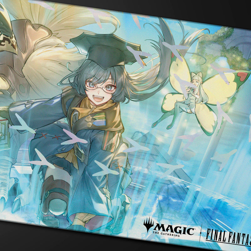 Ultra Pro - Magic: The Gathering - Final Fantasy - Tapis de jeu métallisé Mage lancevif