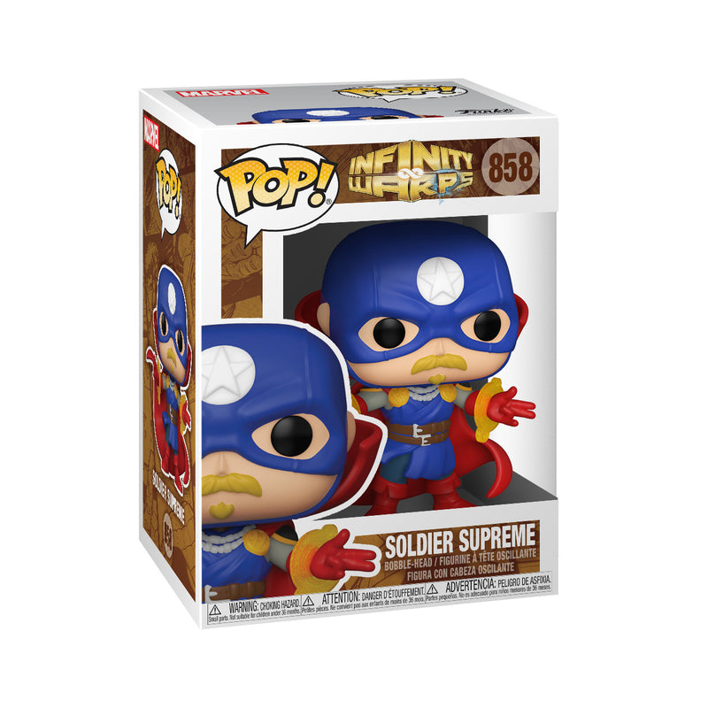 Funko Pop! Marvel: Infinity Warps - Soldier Supreme ENG Merchandising