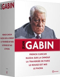 Jean Gabin - French Cancan + Razzia sur la Chnouf + La traversée de Paris + Le rouge est mis + Le Pacha [DVD]