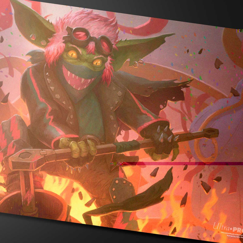 Ultra Pro - Magic: The Gathering - Aetherdrift - Tapis de jeu Redshift, Rocketeer Chief