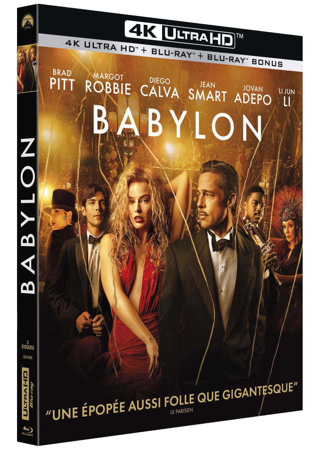 Babylon (2022) [DVD/Blu-ray/4K UHD à la location]