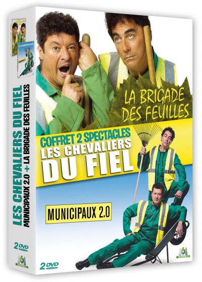 (Occasion) - cLes Chevaliers du Fiel : La brigade des feuilles + Municipaux 2.0 - DVD