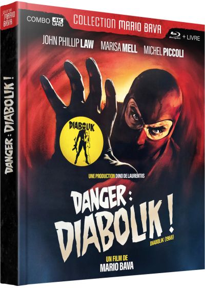 Collection Mario Bava n°2 : Danger : Diabolik ! + L'Île de l'épouvante + La Fille qui en savait trop [Blu-ray]