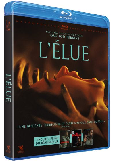 3 films du nouveau maître de l'horreur Osgood Perkins : L'Élue + The Monkey + Longlegs [Blu-ray]