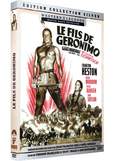 Charlton Heston - Coffret : Horizons lointains + Le Sorcier du Rio Grande + Le Fils de Géronimo [DVD]